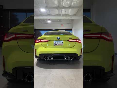 Thumbnail for 2023 BMW M4 Competition Exhaust Clip..#bmw #m4 #cars #classic #german by BMW M4, BMW, Car