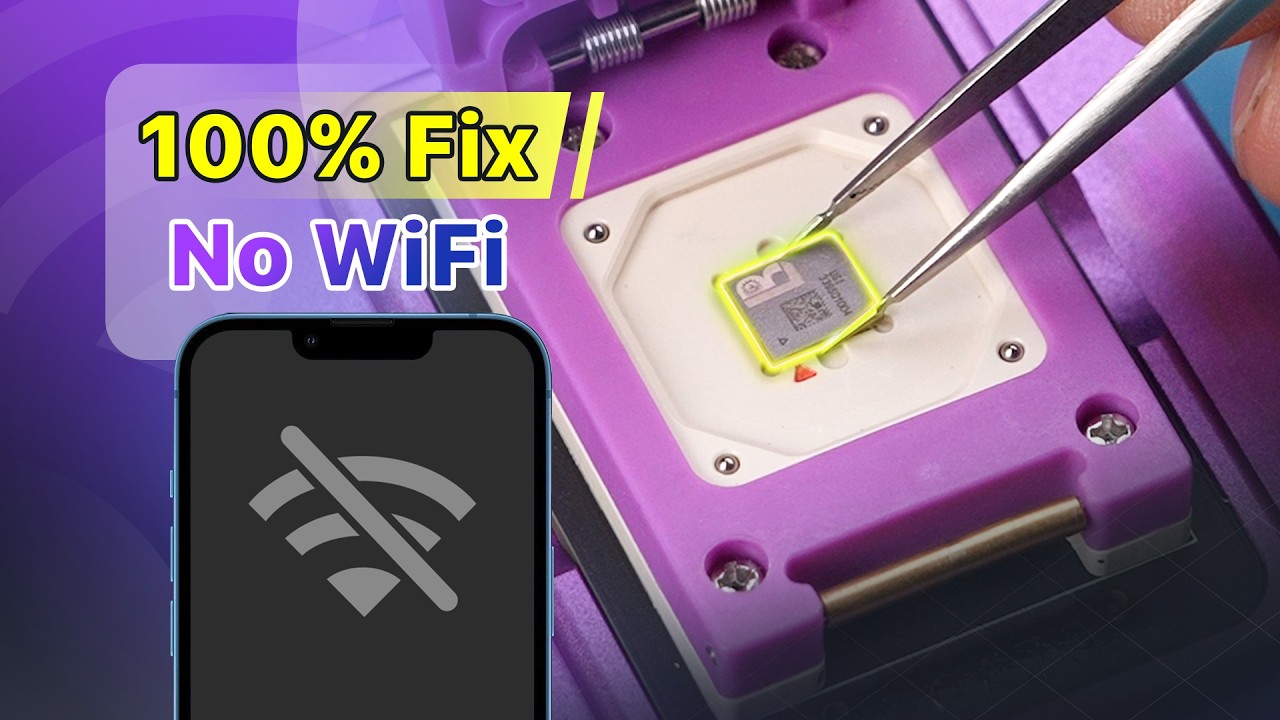Reparaturwerkzeuge Erste Lösung für die Reparatur des iPhone WiFi-Chips - Schritt-für-Schritt-Anleitung