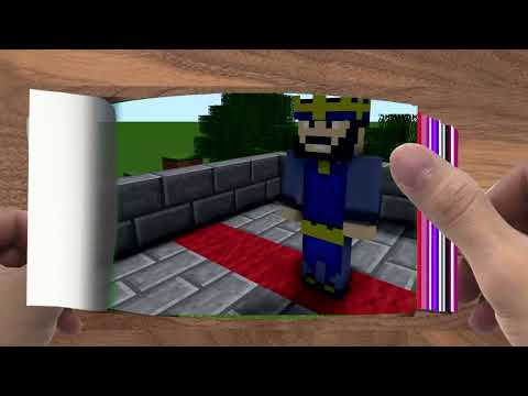 FLIPBOOK  Monster School  Fighting Clash Royale   Minecraft Animation006