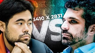 Krikor vs Nakamura - 3400 de rating (número 1 do chess.com)