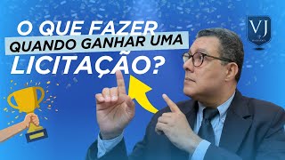 2025 | O QUE FAZER QUANDO GANHAR UMA LICITAÇÃO? Prof. Pedro Durão #lei14133  #licitacao  #nll