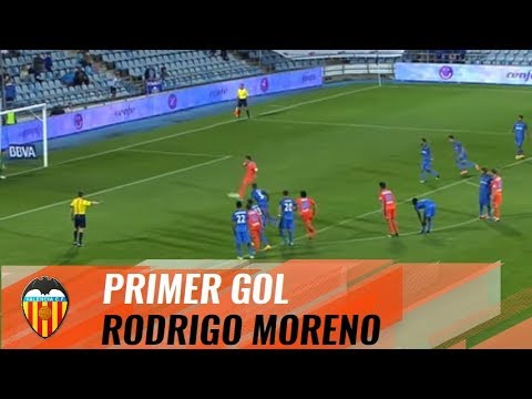 EL PRIMER GOL DE RODRIGO CON EL VALENCIA CF | VS GETAFE CF