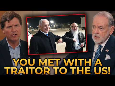 Tucker Carlson HUMILIATES Mike Huckabee For Meeting With CONVICTED Israeli Spy