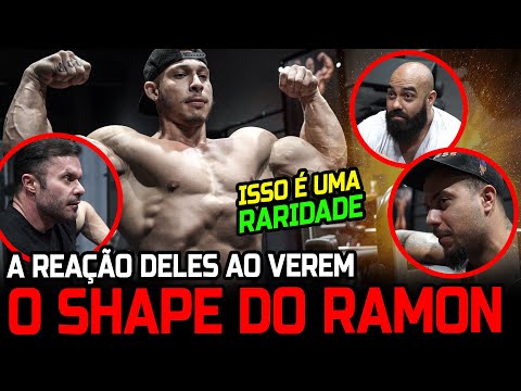 O RAMON MUDOU MUITO EM UMA SEMANA ! ELES FICARAM ESPANTADOS!