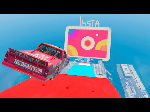 MEGA RAMPA DE INSTAGRAM!! NO PUEDO TENER TANTA MALA SUERTE! ~ GTA 5 ONLINE