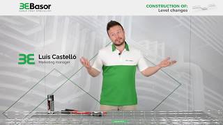 Construction of a change level with basket trays Basorfil