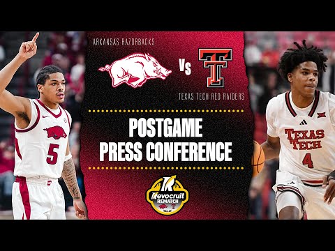 Revocruit Rematch Postgame Press Conference - Arkansas vs. Texas Tech