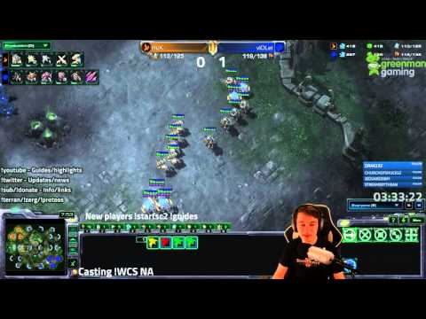 Winter WCS Cast! HuK(P) vs viOLet(Z) Game 2 IEM NA Qualifier