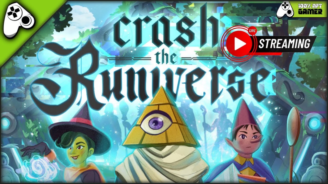 ⭕LIVE ON! CRASH THE RUNIVERSERSE NOVO EVENTO COM AIRDROP DE 21 TRILHÕES DE QUANTA + NFTS EXCLUSIVAS⭕