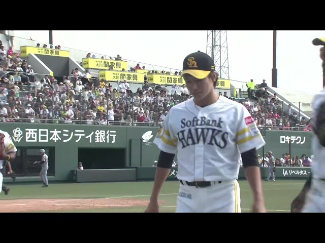 【ファーム】火消し成功!! ホークス・木村大成 ノーアウト満塁のピンチをを無失点に抑える!! 2025年9月21日 福岡ソフトバンクホークス 対 阪神タイガース