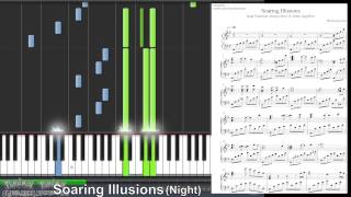 Pokémon ORAS - Soaring Illusions (Night) (Synthesia Piano Tutorial)