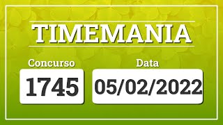 Capa de TIMEMANIA 1745