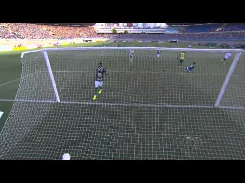 Gols Goiás 1x1 Aparecidense - Imagens: Tv Anhanguera (Globo)