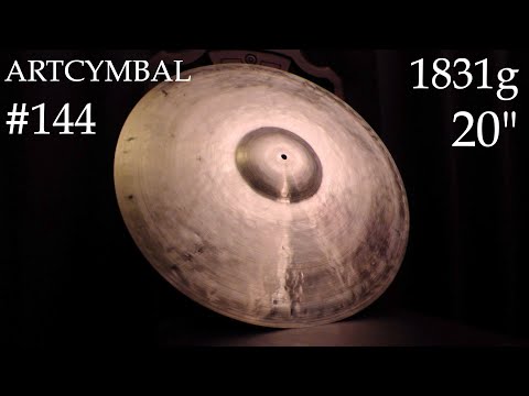 1831g  20" ARTCYMBAL #144 by Manabu Yamamoto