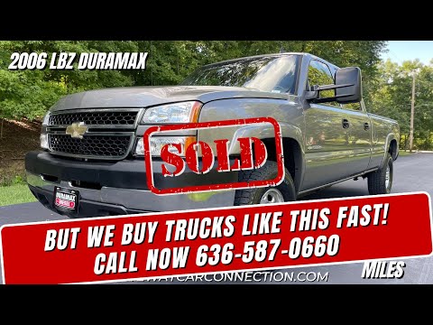 LBZ Duramax: 2006 Chevy Silverado LBZ Duramax with 63k miles