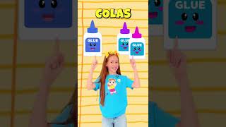 Plural para crianças 📒✂️ Coisas que tem na Escola com MC Divertida e Susu