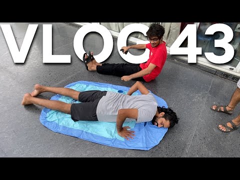 CAUGHT BATHING ON THE BALCONY! - VLOG 43