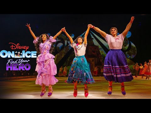 [4K] ⛸️DISNEY ON ICE: Find Your Hero with BEAUTY AND THE BEAST, FROZEN & ENCANTO 🌸