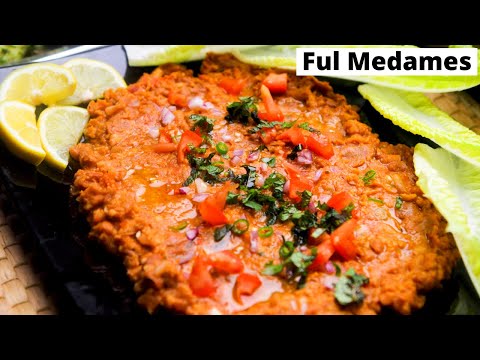 FUL MEDAMES RECIPE || Foul Medames - Popular Breakfast in Egypt and the Middle East with Fava Beans