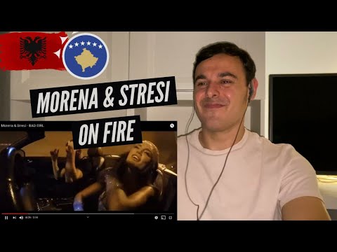 Italian Reaction to Morena & Stresi - BAD GIRL / Albanian Rap 🔥🔥🔥