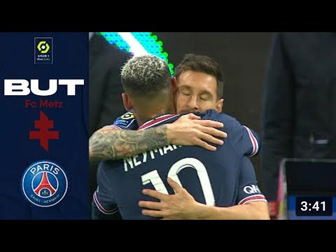 BUT DE HAKIMI FC METZ - PARIS SG / MBAPPE'S GOAL FC METZ - PARIS SG (1-2)