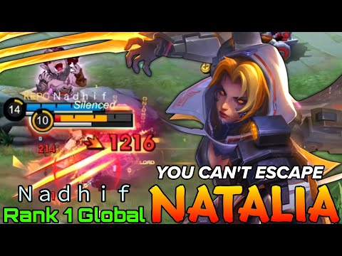 You Can't Escape Me!! Natalia HyperCarry - Top 1 Global Natalia by Ｎａｄｈｉｆ - Mobile Legends