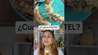 No podrás adivinar cual es PASTEL😦 #shorts #pastel