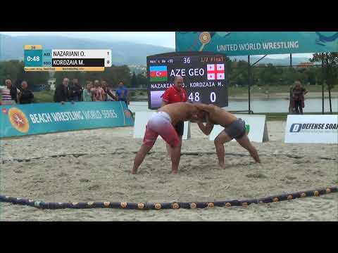 1/2 Men's BW - +90 kg: O. NAZARIANI (AZE) v. M. KORDZAIA (GEO)