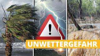 Bis zu 300 Liter Regen und Sturmböen - Diese Mittelmeer-Länder trifft es