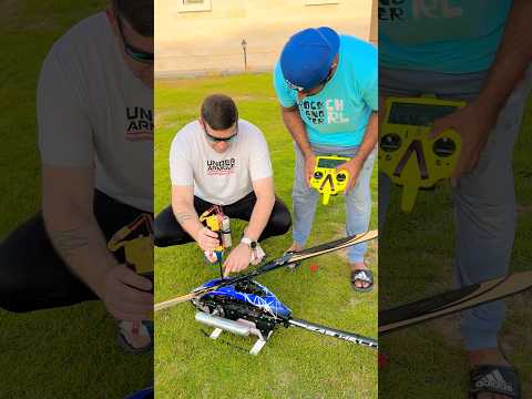 Nitro engine with 30% nitro fuel, rc helicopter Goblin nitro with YS engine Tareq edition