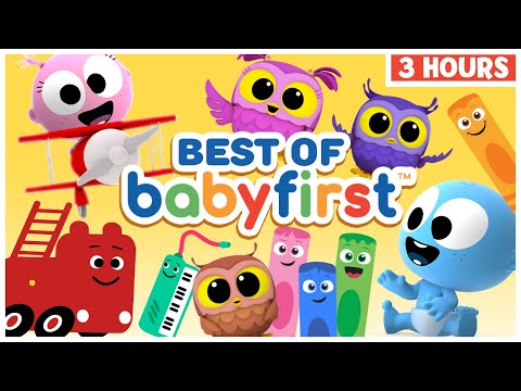 Best of BabyFirst | Color Crew | Larry's Surprise Eggs | GooGoo & GaaGaa | Songs & More | BabyFirst