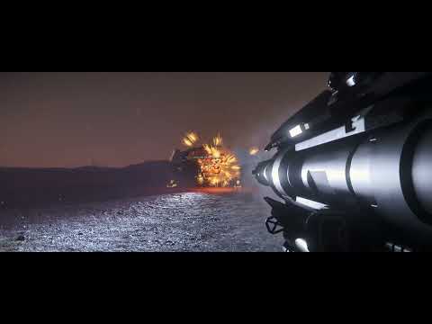 Star Citizen  Animus rocket launcher against C8 Pisces (ракетница против "Песца")