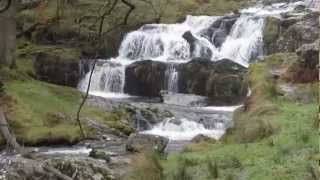 preview picture of video 'Pistyll Rhaeadr Waterfall View From The Top Of The Falls'