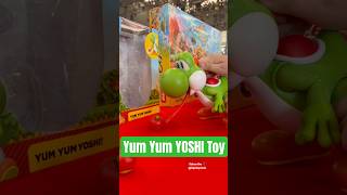 I can’t believe Nintendo actually made THIS Yoshi toy… 🍎👅 #nintendo