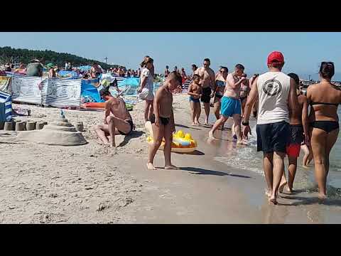 Łeba morze 2019