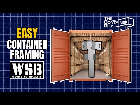 Wood Framing Method for Shipping Containers