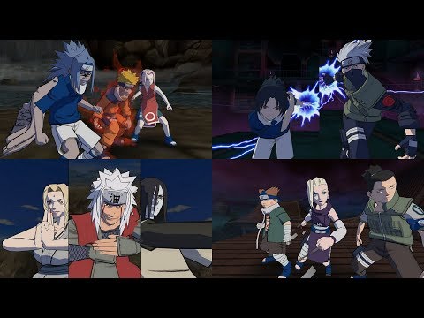 Naruto Gekitou Ninja Taisen 4 - All Team Ultimate Jutsu Ougi 1080p 60 FPS