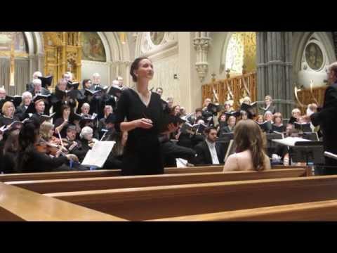 Mozart K339 - Laudate Dominum - Sierra Marcy, Soprano (2015)