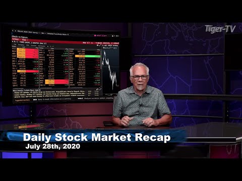 July 28th, Daily Stock Market Recap with Tom O'Brien - 2020