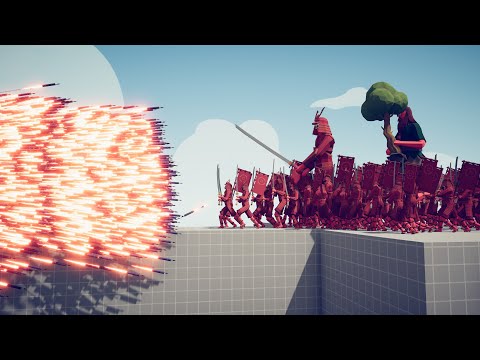 100x SHOGUN & 2 GIANTS vs EVERY GOD - Totally Accurate Battle Simulator TABS