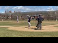 David Thomas (2020) Pitching Deerfield Academy Varsity Baseball April 2019