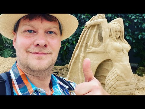 Vlog aus Binz 2023 #04 - Sandskulpturen in Prora