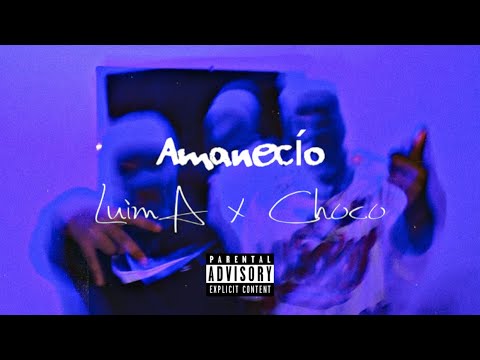 Choco ft. Luima - Amanecío Prod. @kookiesdr (Visualizer)