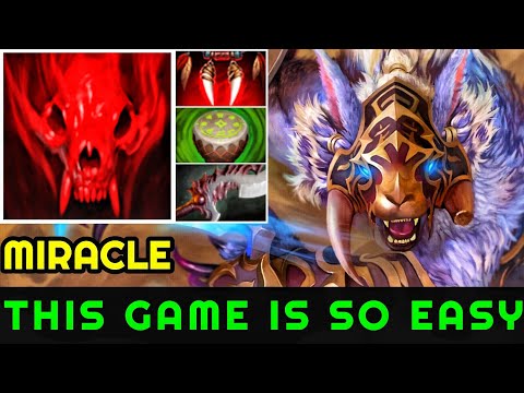 Miracle [Ursa Warrior] This Game Is So Easy Monster Carry 7.23 Dota 2