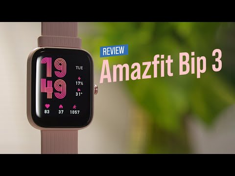 Amazfit Bip 3 review: Affordable fitness watch with a BIG display!