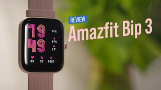 Amazfit Bip 3 review: Affordable fitness watch with a BIG display!