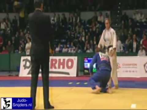 Judo 2009 Hamburg: Miled (TUN) - Roberge (CAN) [-78kg].