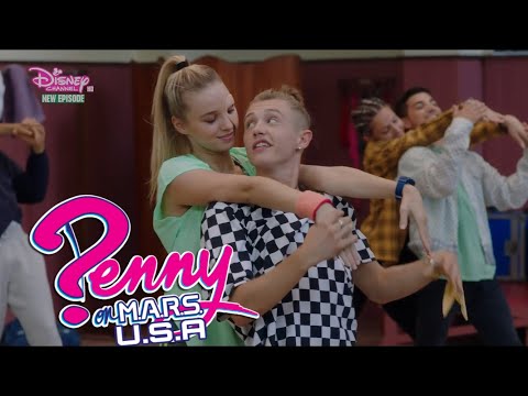 Sasha dances with Vicky 🥰Penny on M.A.R.S Disney Plus