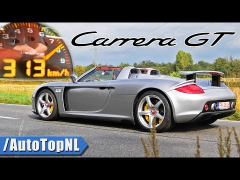 PORSCHE CARRERA GT | 100-300KM/H & EXHAUST SOUND by AutoTopNL
