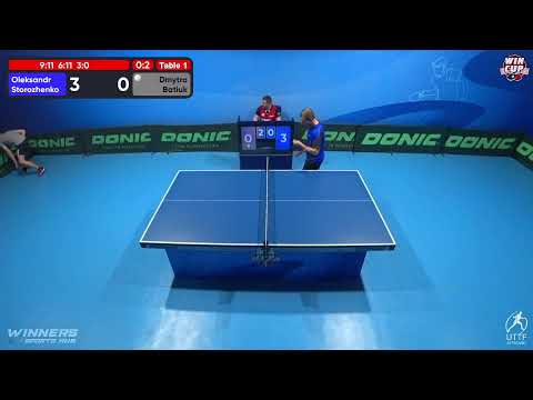 05:00 Oleksandr Storozhenko 0-3 Dmytro Batiuk West 7 WIN CUP 06.12.2022 | TABLE TENNIS WINCUP